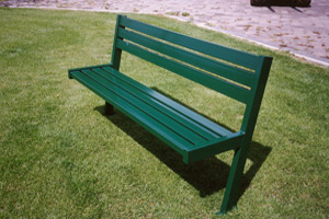 Stalen Baken en Stoelen