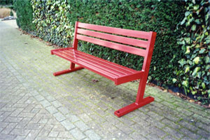 Stalen Baken en Stoelen